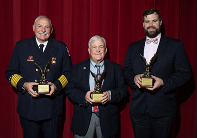 Photo of BC Alumni Award Winners|Photo of BC Alumni Award winners|Bridgewater College Alumni award winners Keith Brower