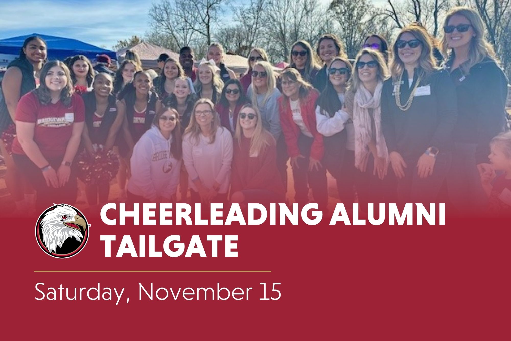 Cheerleading Alumni Tailgate Cheerleading Alumni Tailgate. Saturday, November 15