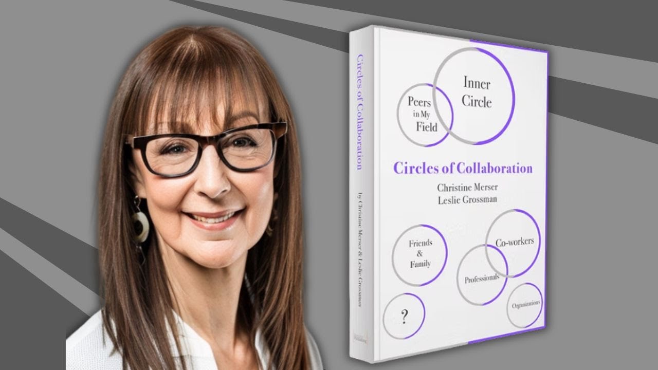 Stop Networking, Start Thriving Building Career-Propelling Circles of Collaboration Leslie Grossman. Portrait of Circles of Collaboration book cover.