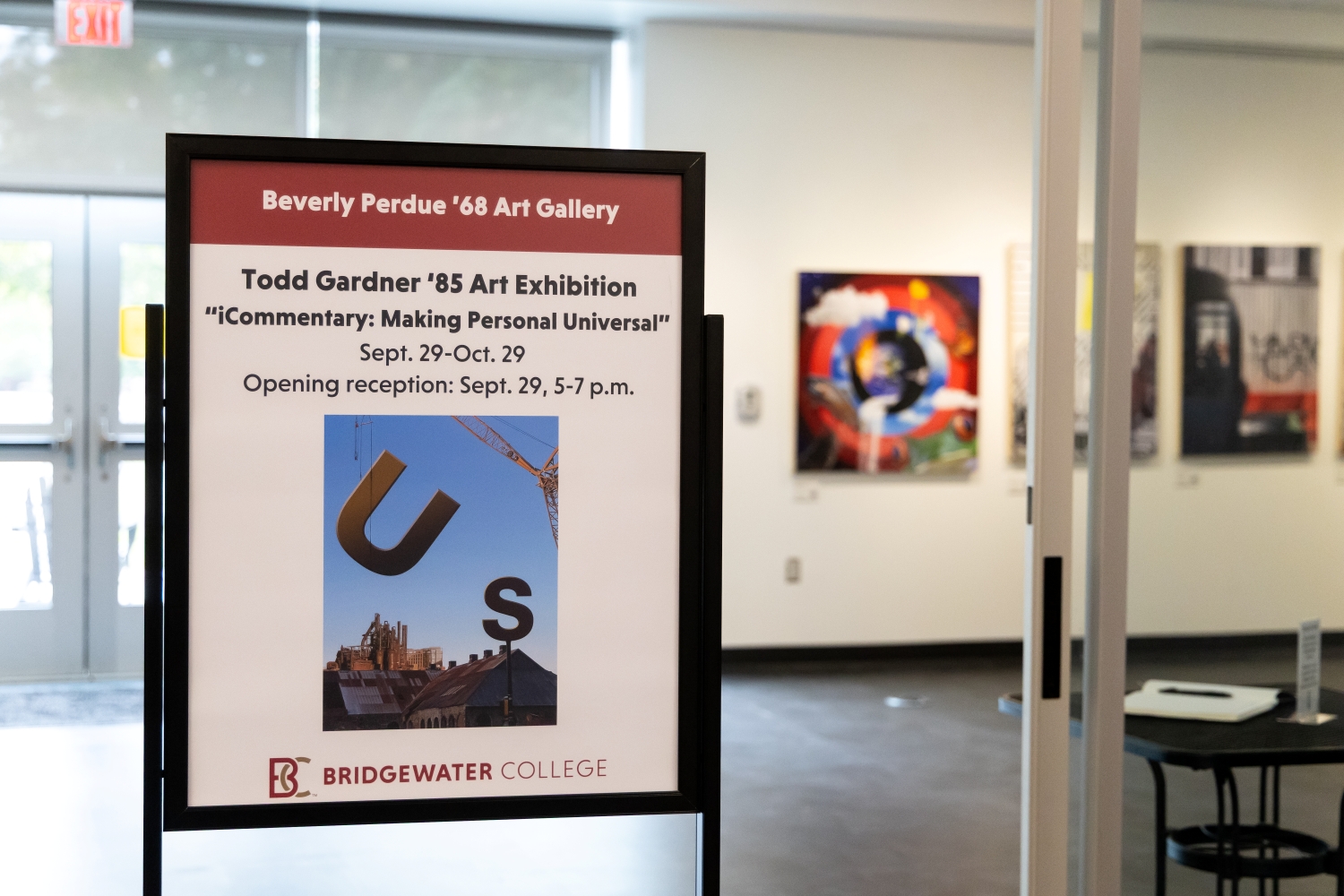 todd_gardner_85_gallery_show_0001 Digital collages fill the walls of the perdue art galley