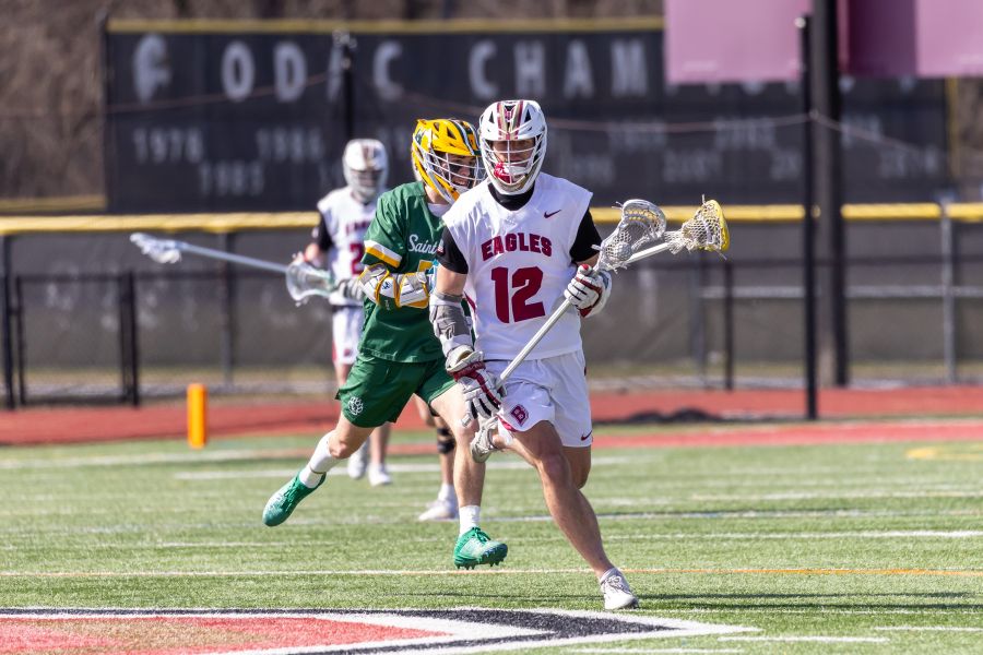 Ryan Lynn '26 playing lacrosse
