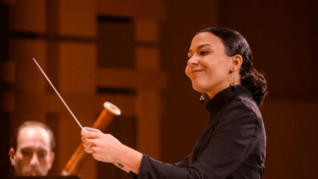 Kalia Page conducting