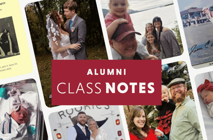 Alumni Class Notes