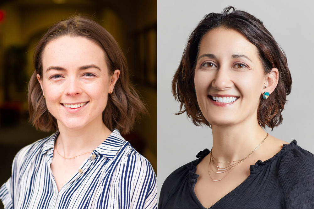 PEN America representatives Aileen Favilla and Kristen Shahverdian