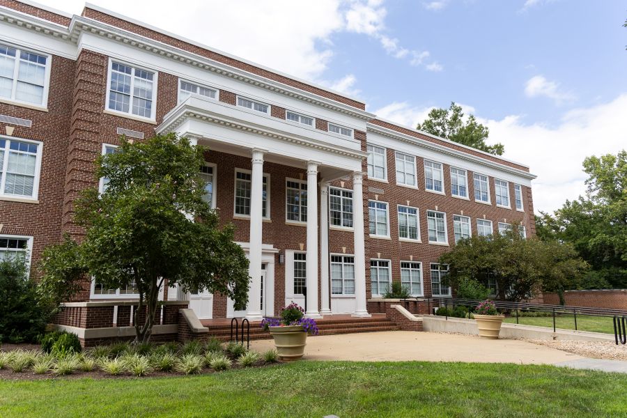 Bowman Hall in summer